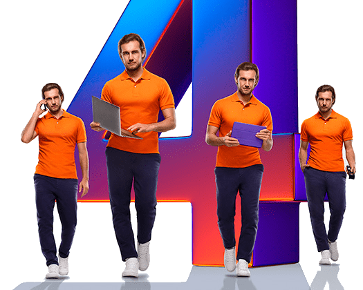 Великолепная четверка Ростелеком в&nbsp;посёлок Зарницы (Липецкая область)